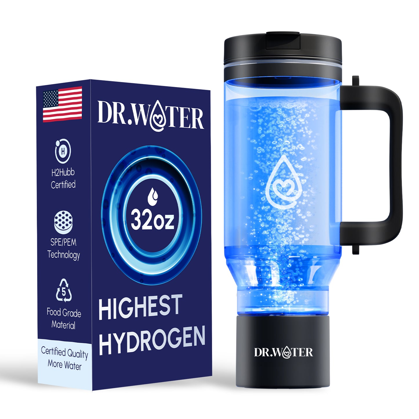 HydroStanley 32oz – Premium Hydrogen Water Bottle