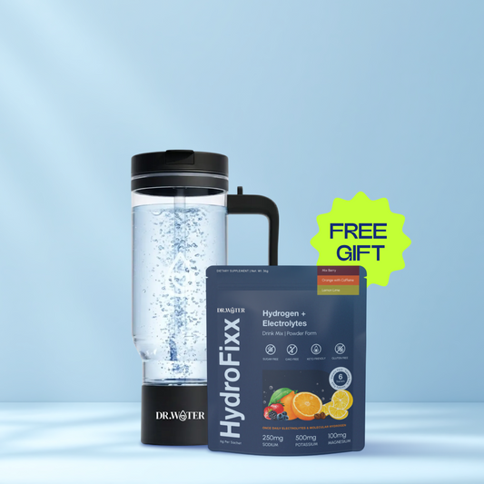Starter Bundle (HydroDaily Glass + HydroFixx 24 Pack)