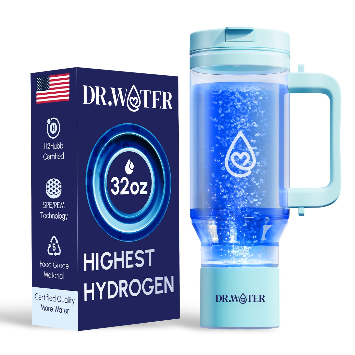 HydroStanley 32oz – Premium Hydrogen Water Bottle