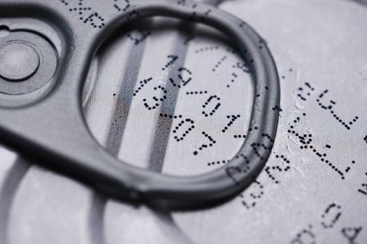 Close-up of a rubber O-ring seal on a metal surface