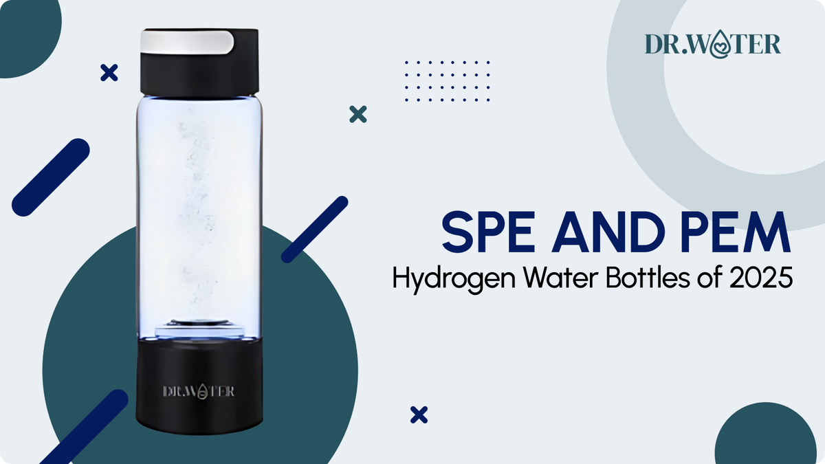SPE and PEM hydrogen Water Bottles