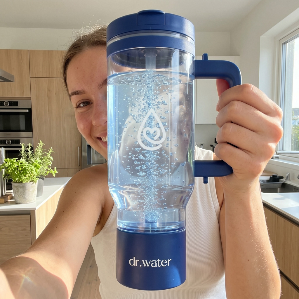 HydroTumbler 32oz – 1-year warranty badge graphic