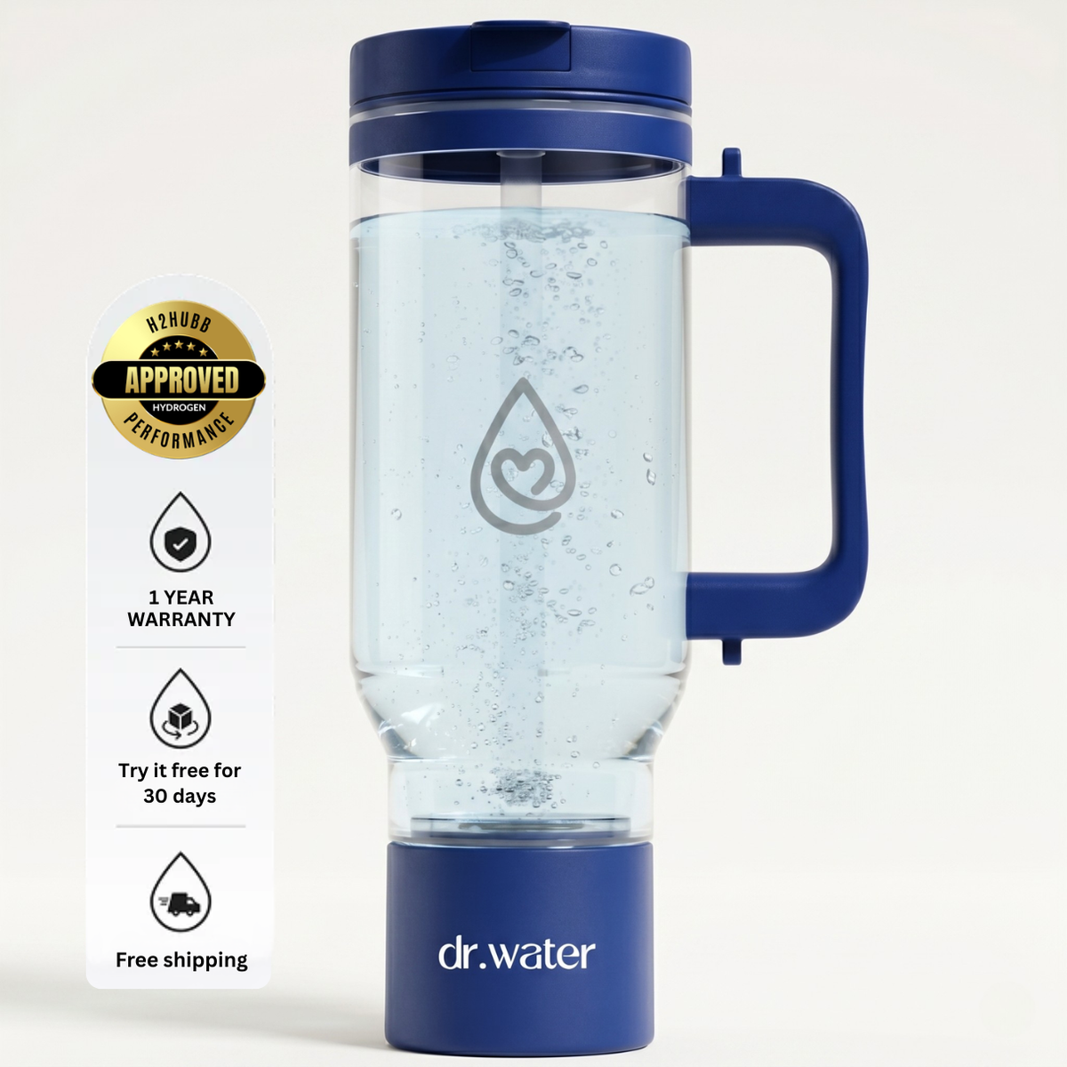 HydroTumbler – product feature or benefit detail graphic