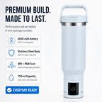 HydroTumbler Pro – 8000 PPB Hydrogen Water Bottle | 316 Stainless