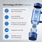 HydroTumbler 32oz hydrogen water bottle