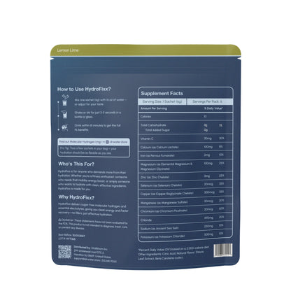 HydroFixx Hydrogen + Electrolytes Mix