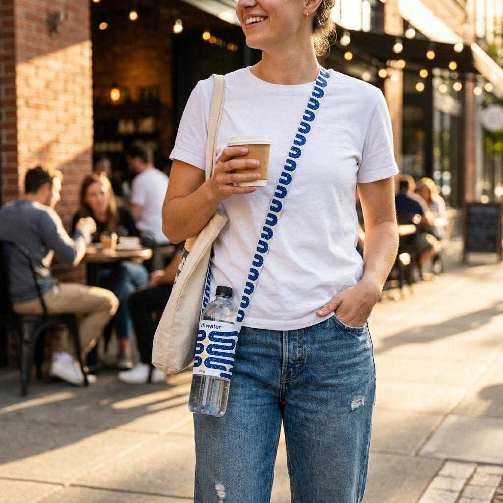 Dr.Water Sling — Wearable Bottle Label
