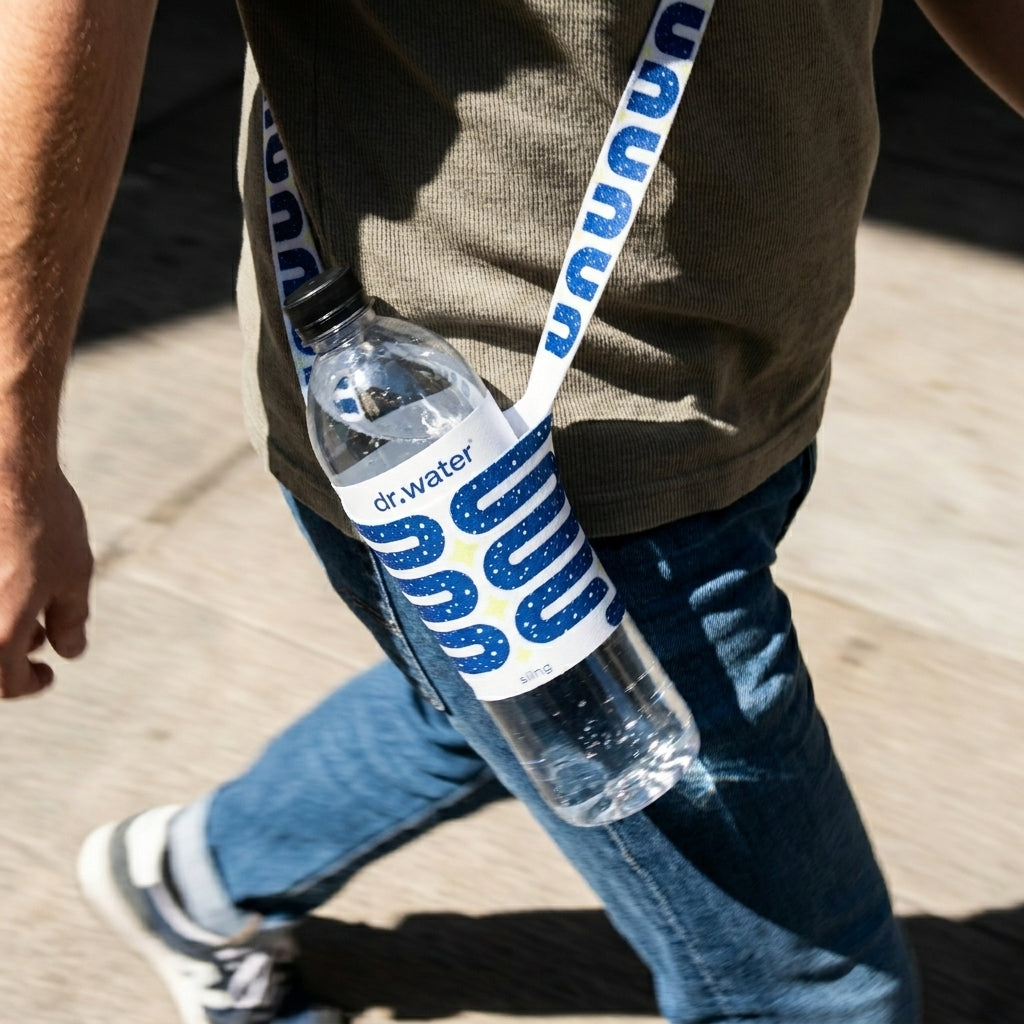 Dr.Water Sling — Wearable Bottle Label