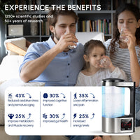 HydroPitcher 68oz – Glass Hydrogen Water Pitcher
