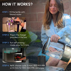 HydroPitcher 68oz – Glass Hydrogen Water Pitcher (Holiday Sale)