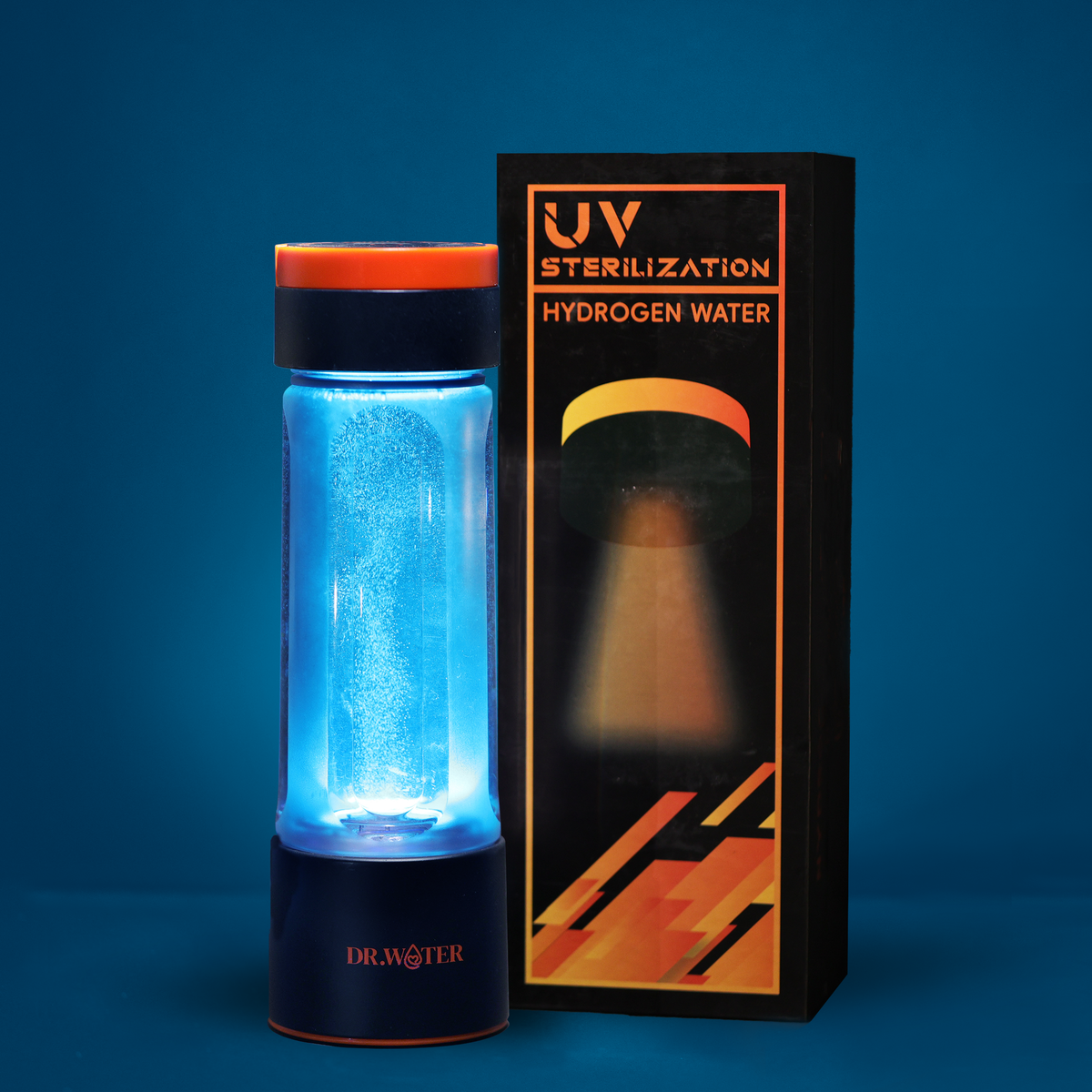 Hydro UV 14oz – Dual-Action Purification Hydrogen Bottle