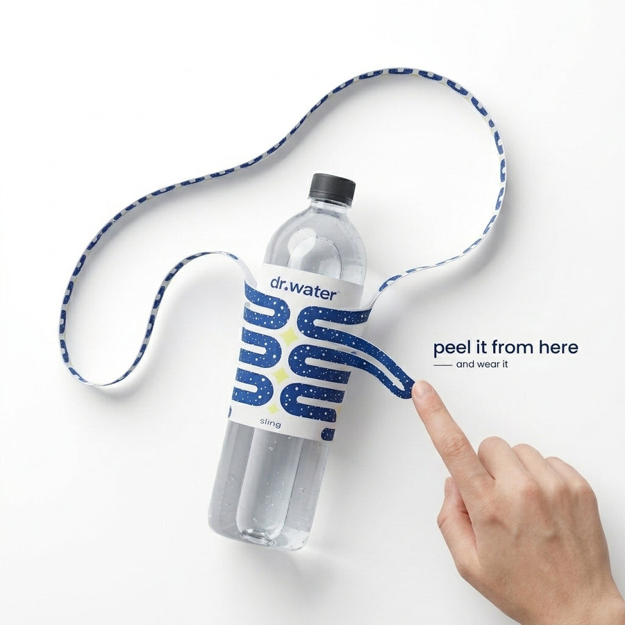 Dr.Water Sling — Wearable Bottle Label