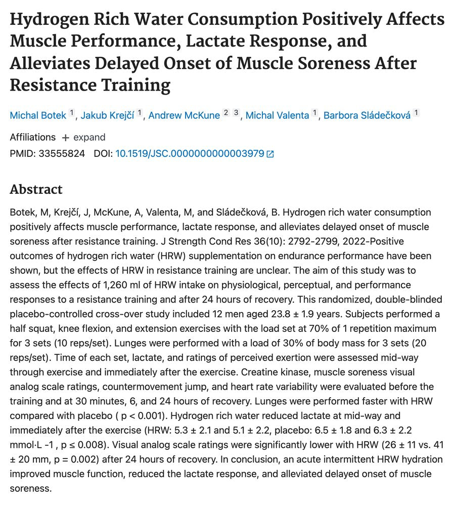 Screenshot of the published study abstract from PubMed