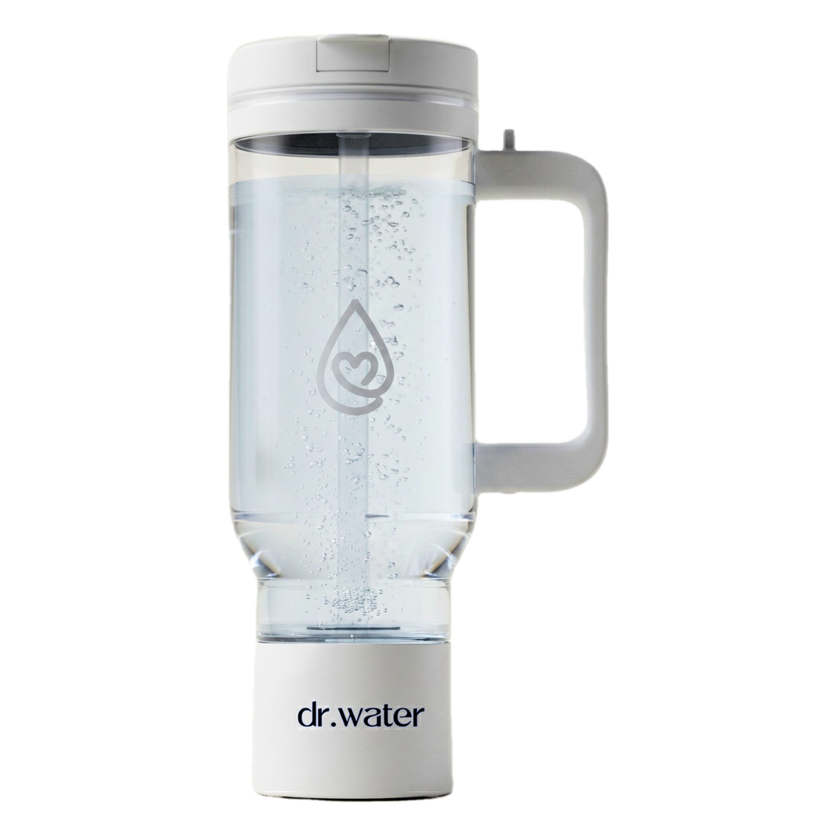 Dr. Water HydroTumbler 32oz hydrogen water tumbler, white