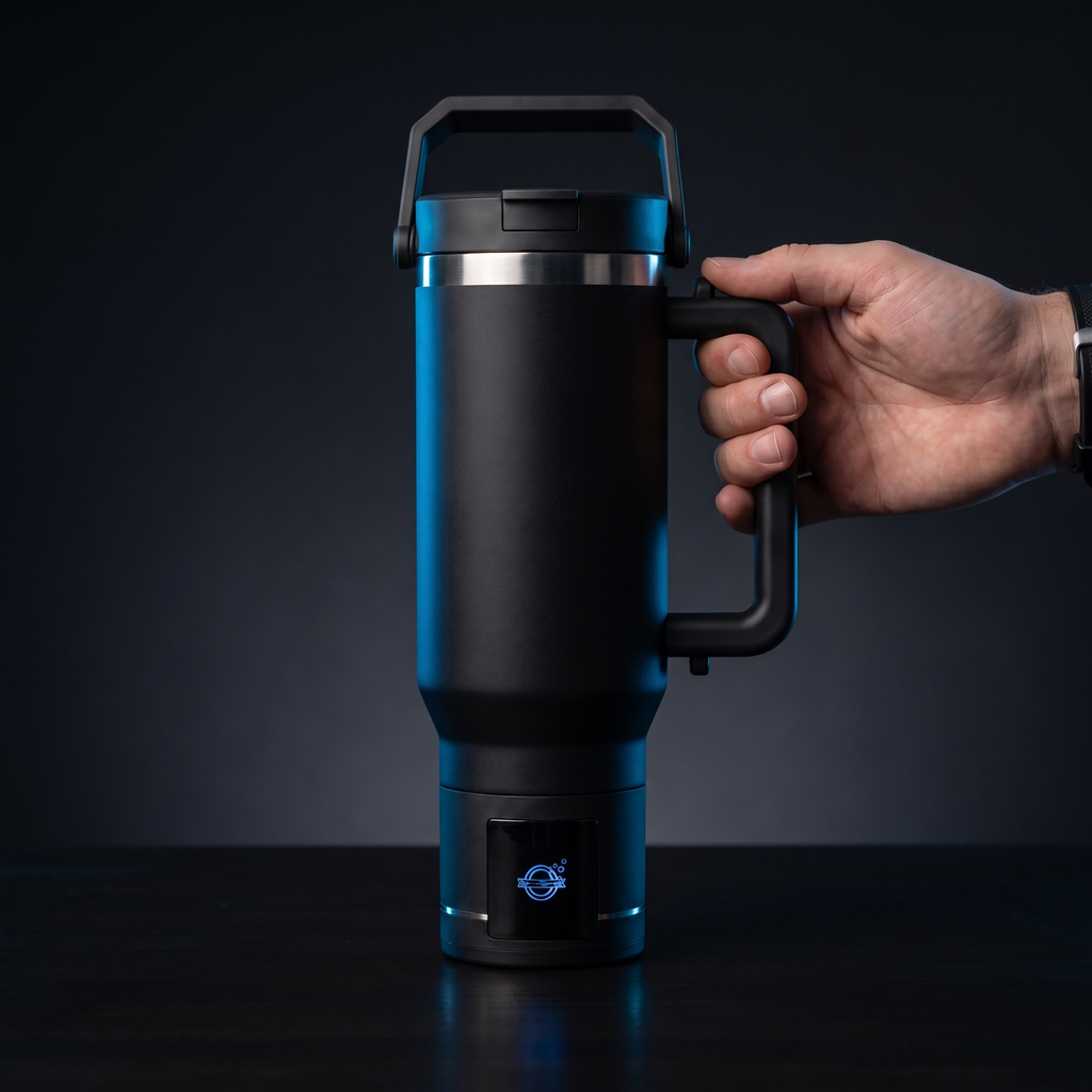 HydroSteel 25oz – 8000 PPB Hydrogen Water Bottle | Stainless