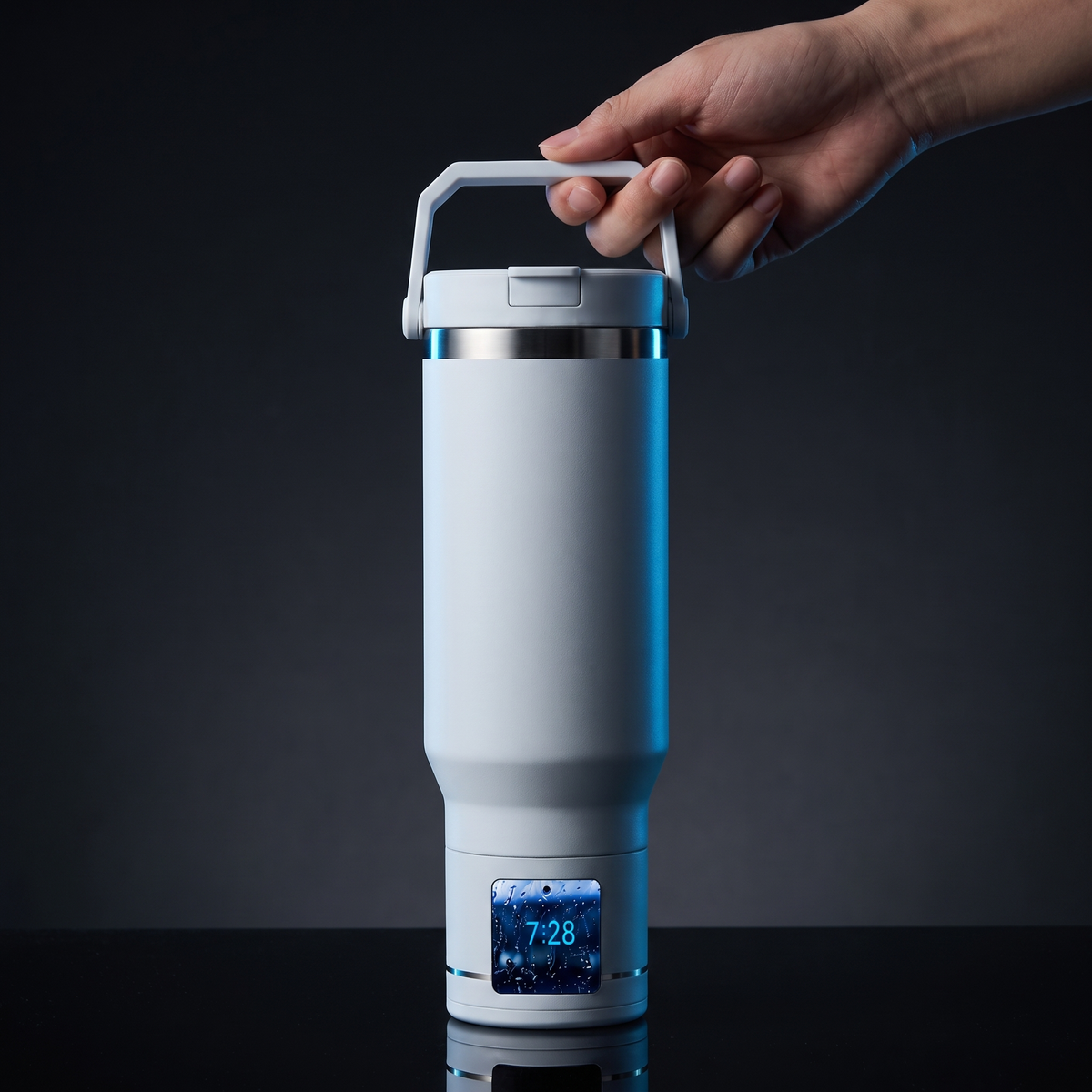 HydroTumbler Pro – 8000 PPB Hydrogen Water Bottle | 316 Stainless