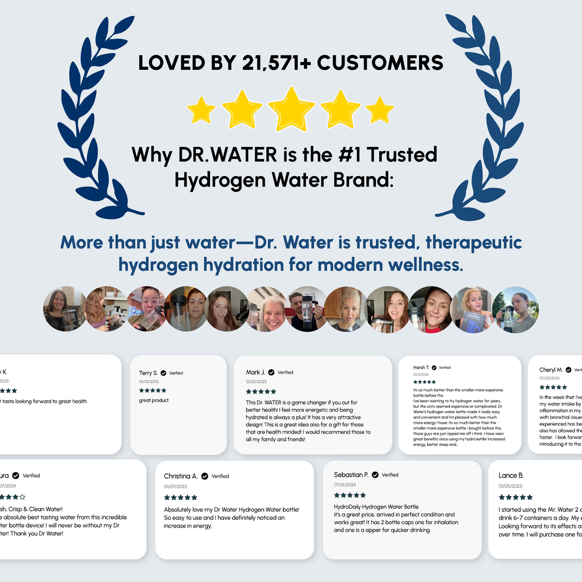 HydroPitcher 68oz – Glass Hydrogen Water Pitcher