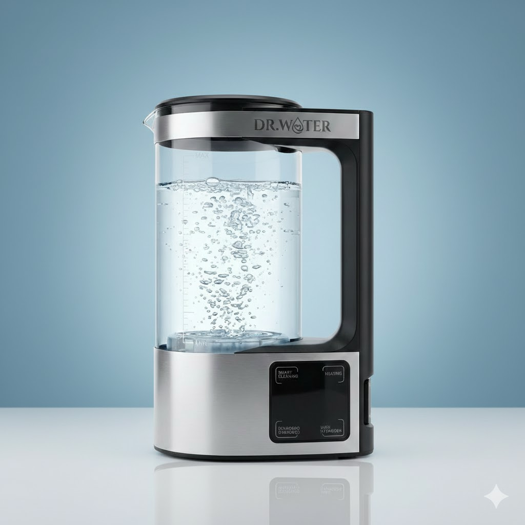 HydroPitcher 68oz – Glass Hydrogen Water Pitcher